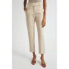 Veronica Beard Renzo Crop Trousers In Neutral