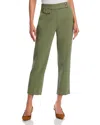 Veronica Beard Renzo Tailored Trousers In Stone Army