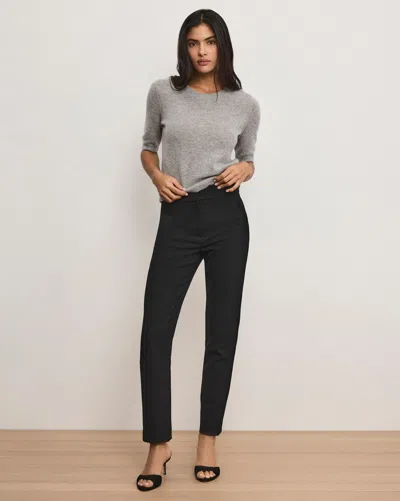 Veronica Beard Renzo Slim-leg Pant In Black