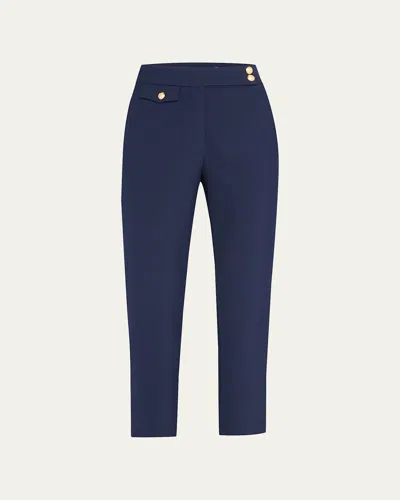 VERONICA BEARD RENZO STRAIGHT CROP PANTS