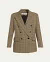 Veronica Beard Kendryn Embellished Dickey Jacket In Multi
