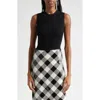 Veronica Beard Rib Sweater Tank In Black