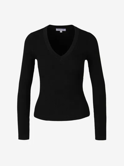 Veronica Beard Ribbed Knit Sweater