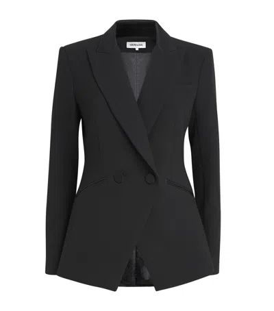 Veronica Beard Rickie Dickey Long Blazer In Black