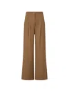 Veronica Beard Womens Malt Multi Rimini Wide-leg Stretch-woven Trousers In Brown