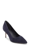 Veronica Beard Rita Pointed Toe Pump In Blue