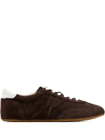 Veronica Beard Riviera Sneakers In Brown