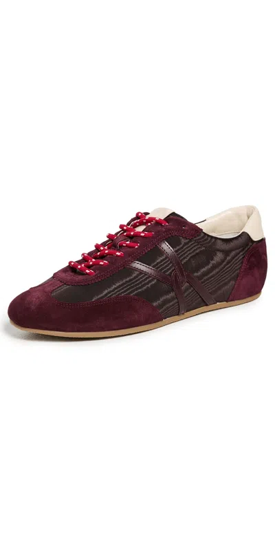 Veronica Beard Riviera Sneakers Raisin In Brown