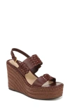 VERONICA BEARD RIYA SLINGBACK ESPADRILLE PLATFORM WEDGE SANDAL