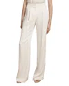 Veronica Beard Robinne Wide Leg Pants In White