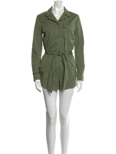 Pre-owned Veronica Beard Romper In Green