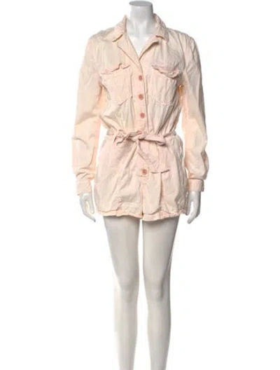 Pre-owned Veronica Beard Romper In Pink