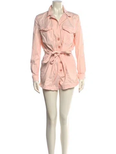 Pre-owned Veronica Beard Romper In Pink
