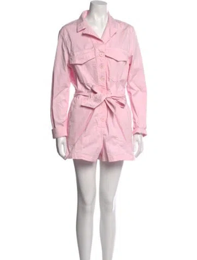 Pre-owned Veronica Beard Romper In Pink