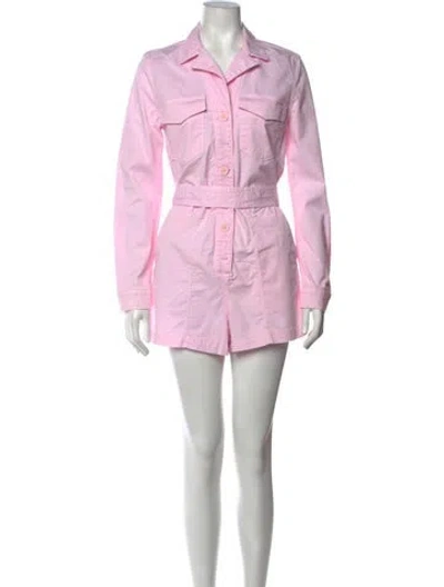 Pre-owned Veronica Beard Romper In Pink