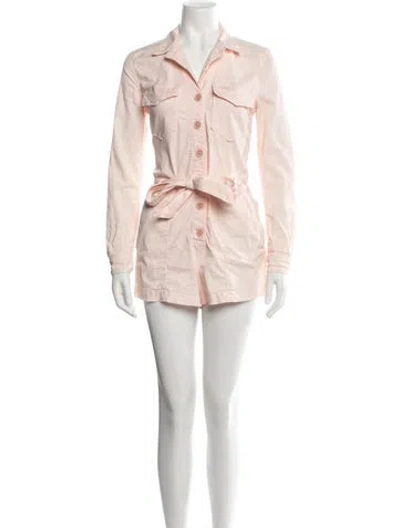 Pre-owned Veronica Beard Romper In Pink