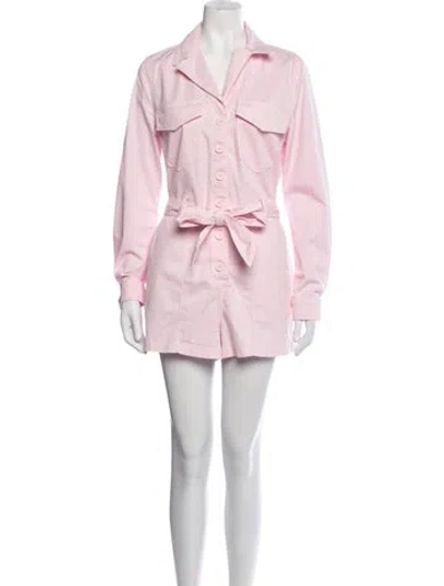 Pre-owned Veronica Beard Romper In Pink