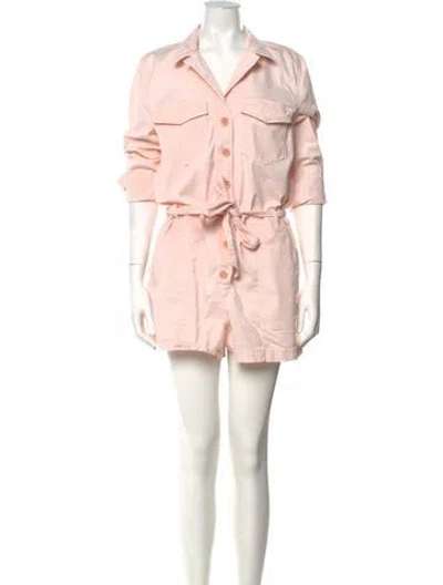 Pre-owned Veronica Beard Romper In Pink