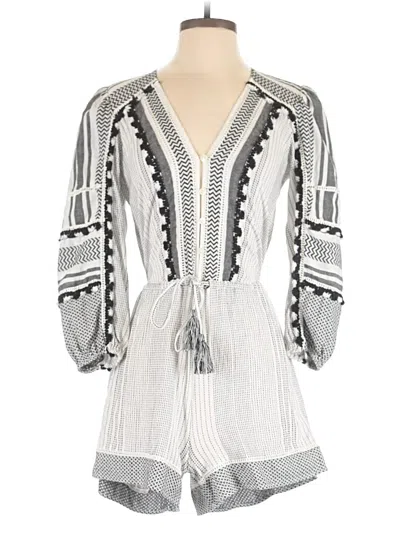 Pre-owned Veronica Beard Romper In White