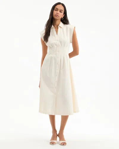 VERONICA BEARD RUBEN COTTON MIDI DRESS