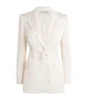 Veronica Beard Ryanne Belted Dickey Jacket In Neutral