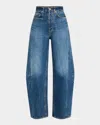 Veronica Beard Taylor High-rise Wide-leg Jeans In Bandit