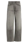 Veronica Beard Ryder High Rise Barrel Jeans In Volcanic Dust In Gray
