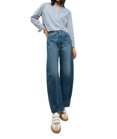Veronica Beard Ryder Saddle Jean In Bandit In Blue
