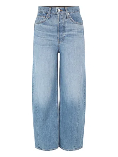 Veronica Beard Ryder Saddle Jeans In Blue