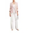 Veronica Beard Ryland Dickey Tweed Jacket In Pink