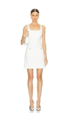 Veronica Beard Sabra Cotton-blend Tweed Mini Dress In Ì˜¤í”„ Í™”ì�´íš¸