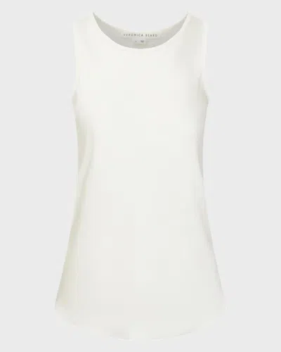 Veronica Beard Sabrina Tank Top In White