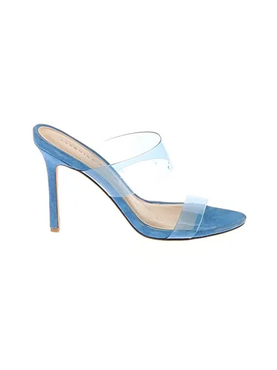 Pre-owned Veronica Beard Sandals In Blue