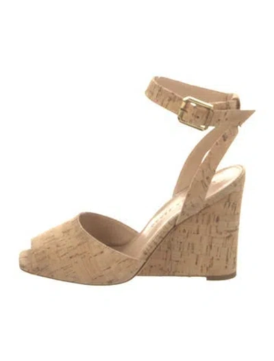 Pre-owned Veronica Beard Sandals In Neutral
