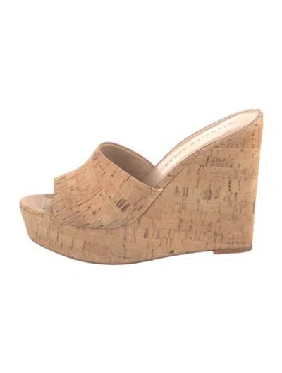 Pre-owned Veronica Beard Sandals In Neutral