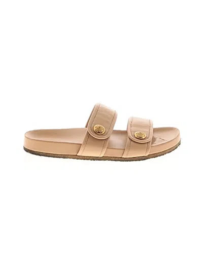 Pre-owned Veronica Beard Sandals In Tan