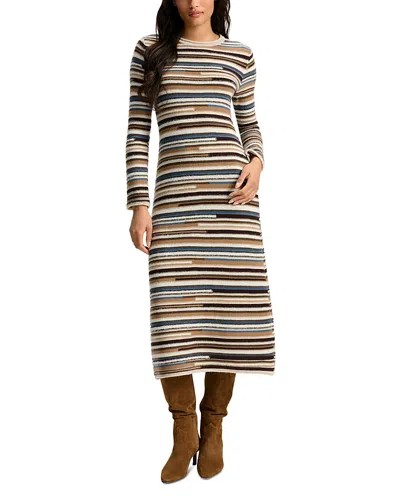 Veronica Beard Sanders Knit Dress In Multi