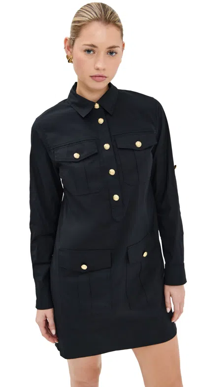 Veronica Beard Saude Dress Black