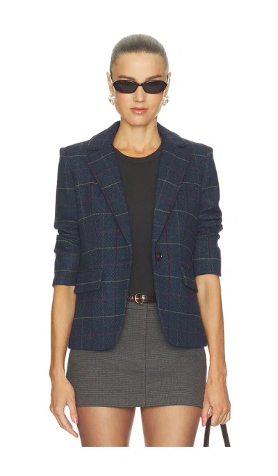 Veronica Beard Schoolboy Dickey Jacket In Blue