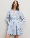 Veronica Beard Schor Mini Shirtdress