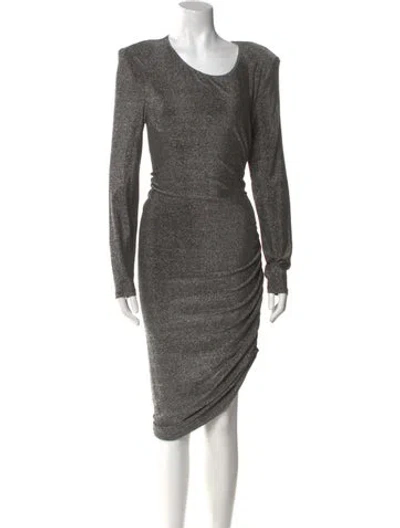 Pre-owned Veronica Beard Scoop Neck Knee-length Dress In Multi