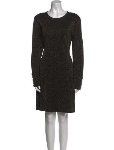 Pre-owned Veronica Beard Scoop Neck Knee-length Dress W/ Tags In Black