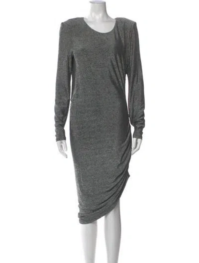 Pre-owned Veronica Beard Scoop Neck Midi Length Dress W/ Tags In Multi