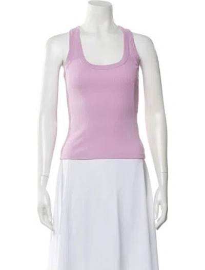 Pre-owned Veronica Beard Scoop Neck Sleeveless Top In Pink