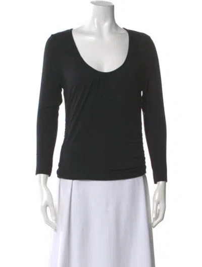 Pre-owned Veronica Beard Scoop Neck Sweater In Black