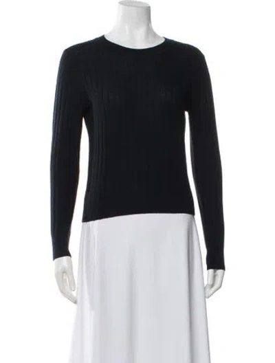 Pre-owned Veronica Beard Scoop Neck Sweater In Blue