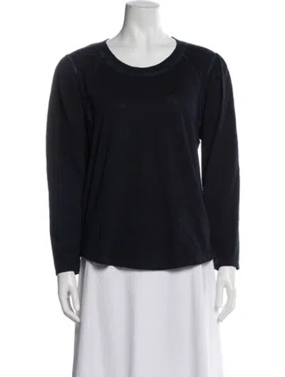 Pre-owned Veronica Beard Scoop Neck Sweater In Blue