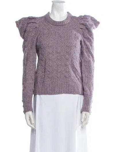 Pre-owned Veronica Beard Scoop Neck Sweater In Purple