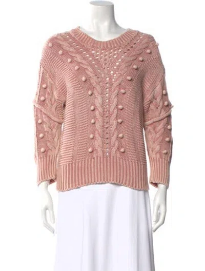 Pre-owned Veronica Beard Scoop Neck Sweater In Purple