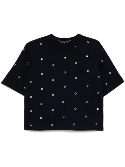 Veronica Beard Sebastian T-shirt In Black